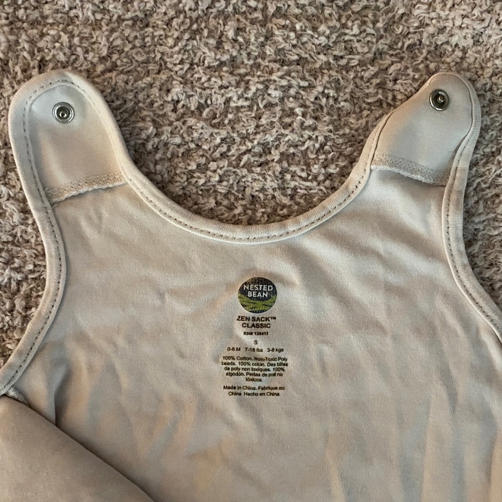 Nested Bean Zen Sack - Soft Cream